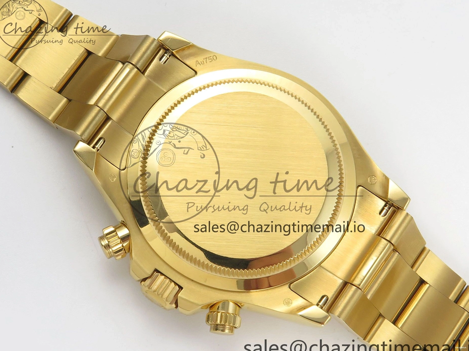 1:1 Edition V6（Gain YG Dial Weight） QF Daytona Best SH4131 Green On 126508 Markers Bracelet Stick 0105